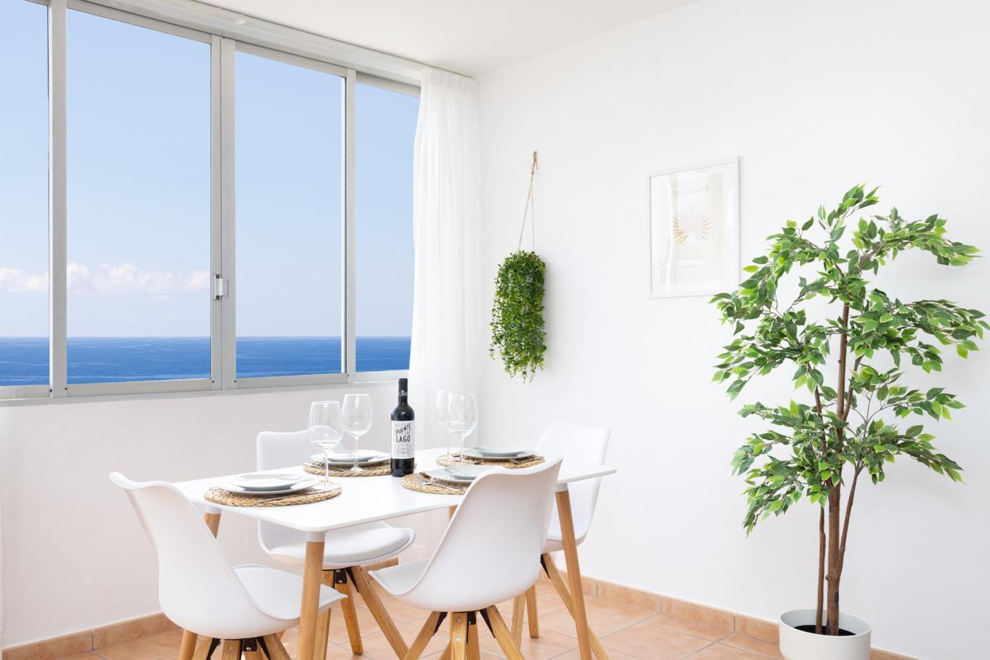 Frontline Duplex Las Arenitas With Pool Candelaria Eksteriør billede