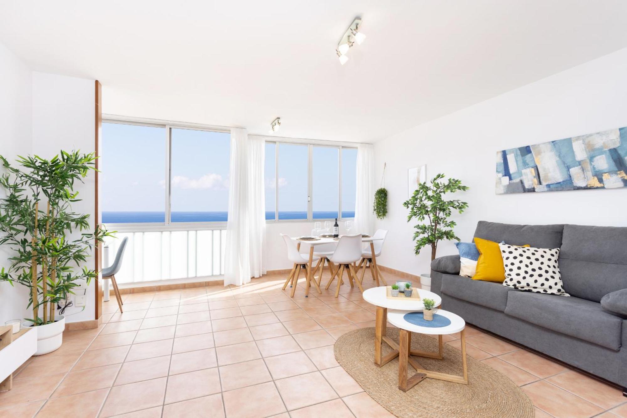 Frontline Duplex Las Arenitas With Pool Candelaria Eksteriør billede